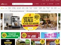 Website Screenshot wilko