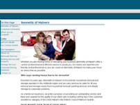 Bennetts of Malvern Limited website screenshot