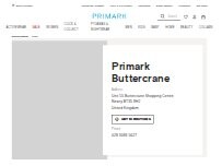Website Screenshot Primark
