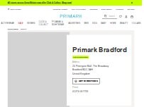 Website Screenshot Primark