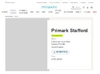 Website Screenshot Primark