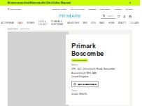 Website Screenshot Primark