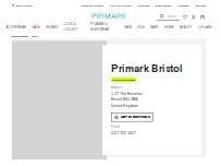 Website Screenshot Primark