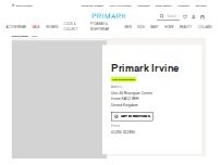 Website Screenshot Primark