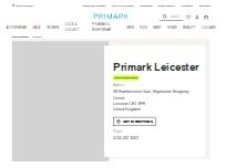 Website Screenshot Primark