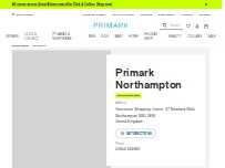Website Screenshot Primark