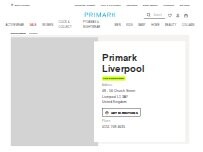 Website Screenshot Primark