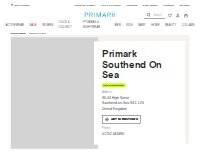 Website Screenshot Primark