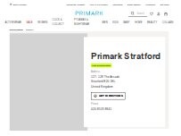 Website Screenshot Primark