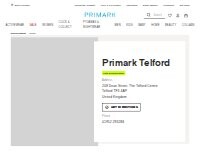 Website Screenshot Primark