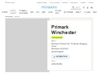 Website Screenshot Primark
