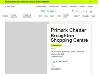 Website Screenshot Primark