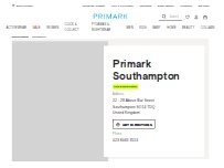 Website Screenshot Primark