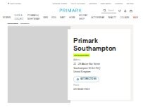 Website Screenshot Primark