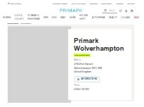 Website Screenshot Primark