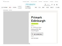 Website Screenshot Primark