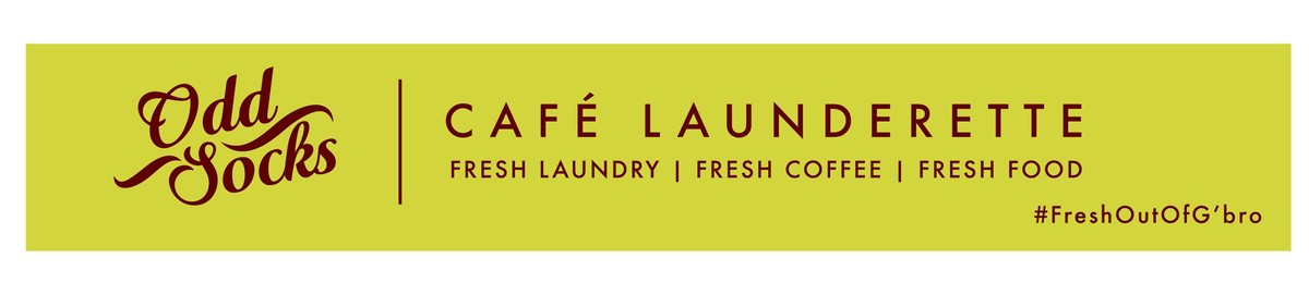 Odd Socks Cafe Launderette Logo