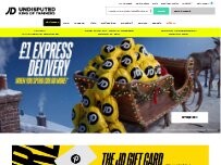 Website Screenshot JD Sports
