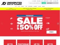 Website Screenshot JD Sports