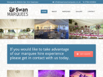 Screenshot for http://www.swanseamarquees.co.uk