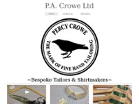 P.A.Crowe.Limited website screenshot