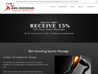 Screenshot for http://www.bengoodingsportsmassage.co.uk