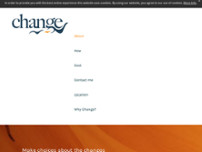 Change Counselling Service website screenshot