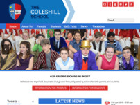 Screenshot for http://www.thecoleshillschool.com