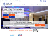 Screenshot for https://northeastelectricals.co.uk
