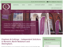 Screenshot for https://www.clapham-collinge.co.uk/