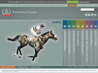 Pontefract Park Race Company Ltd website screenshot