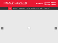 BUSHEY DESPATCH website screenshot