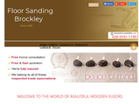 Screenshot for http://www.brockleyfloorsanding.org