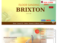Screenshot for http://www.brixtonfloorsanding.org