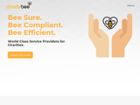 Screenshot for http://www.thecharitybee.com/