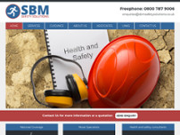 SBM Safety Solutions Ltd website screenshot