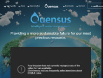 Quensus website screenshot