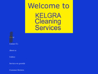 Kelgra Cleaning Services website screenshot