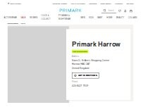 Website Screenshot Primark