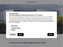 Website Screenshot Porsche Centre Glasgow