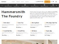 Website Screenshot Spaces The Foundry