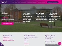 Website Screenshot haart Lettings Agents Enfield (Lettings)