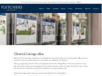 Website Screenshot Fletchers Chiswick Letting Agents