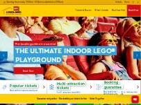 Website Screenshot LEGOLAND Discovery Centre & LEGO Store Birmingham