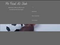 Mr Feisal Ali Shah website screenshot