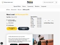 Website Screenshot Nisa Local