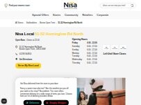 Website Screenshot Nisa Local