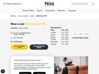 Website Screenshot Nisa Local