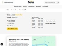 Website Screenshot Nisa Local