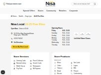 Website Screenshot Nisa Local